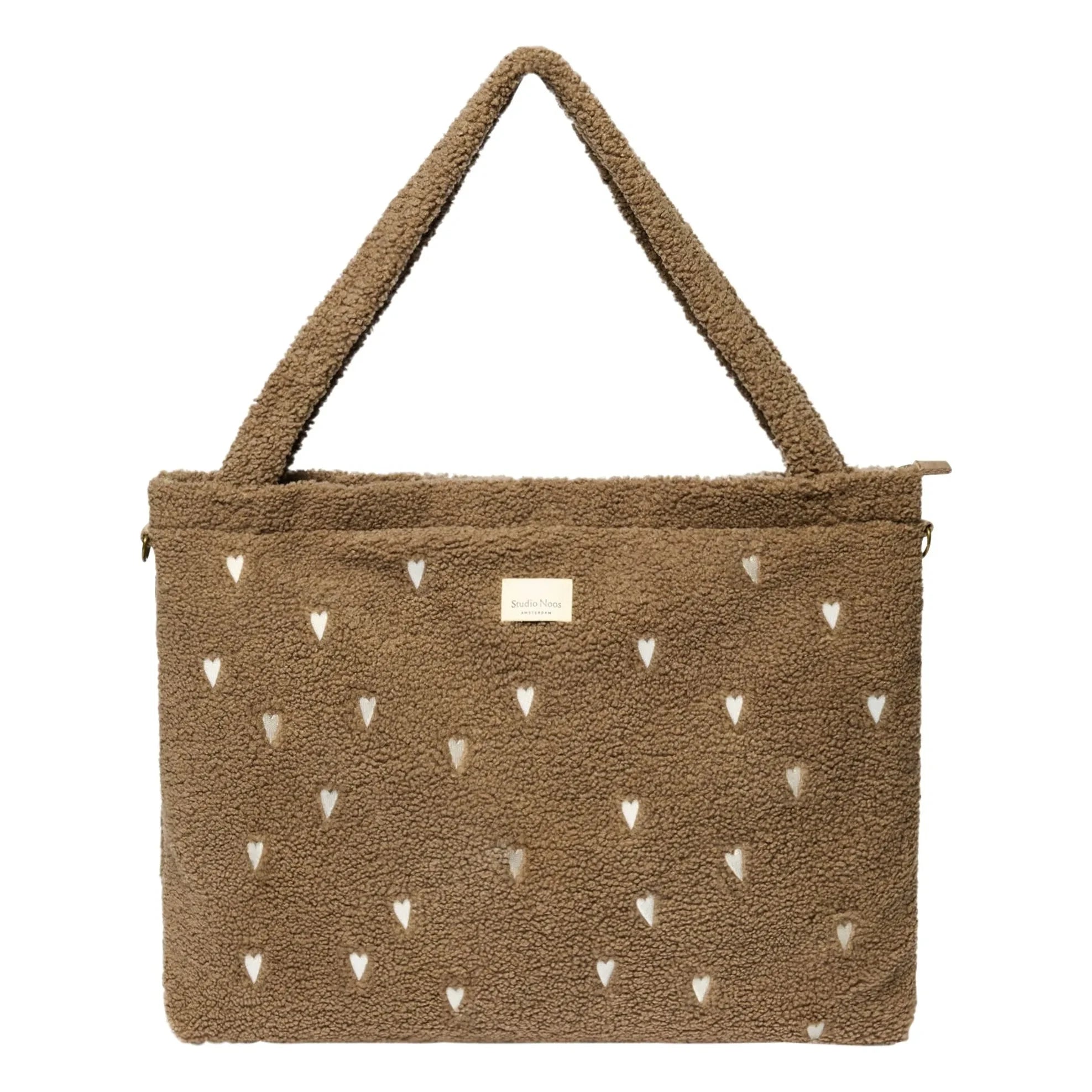 Studio Noos - Hearts Baby Care Bag | Brown