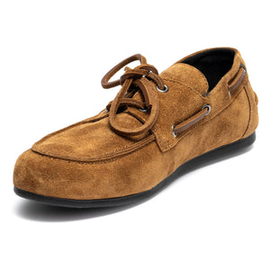Odare - Leo Sensory Boat Shoes | Camel