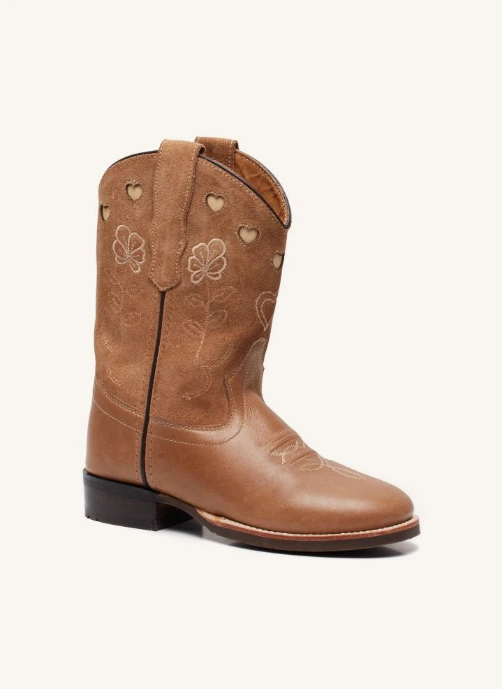 Bootstock - Lily Cowboy Boots - Bootstock x Chesterfield | Camel