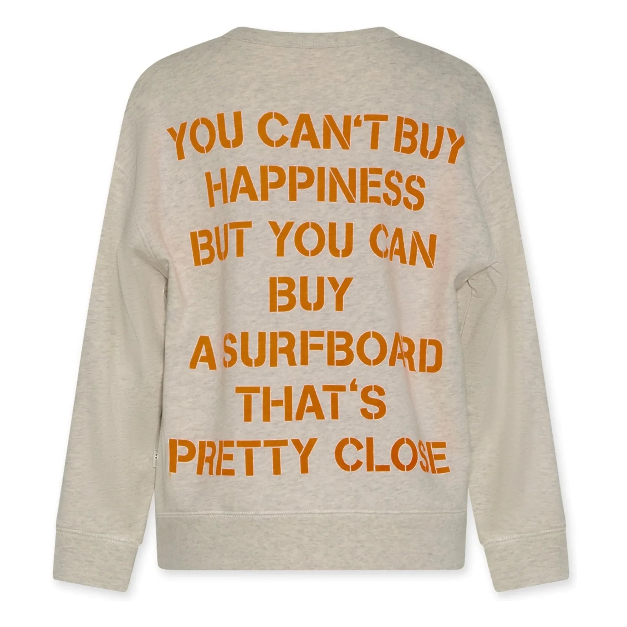 AO76 - Oscar Happiness Recycled Cotton Sweatshirt | Oatmeal