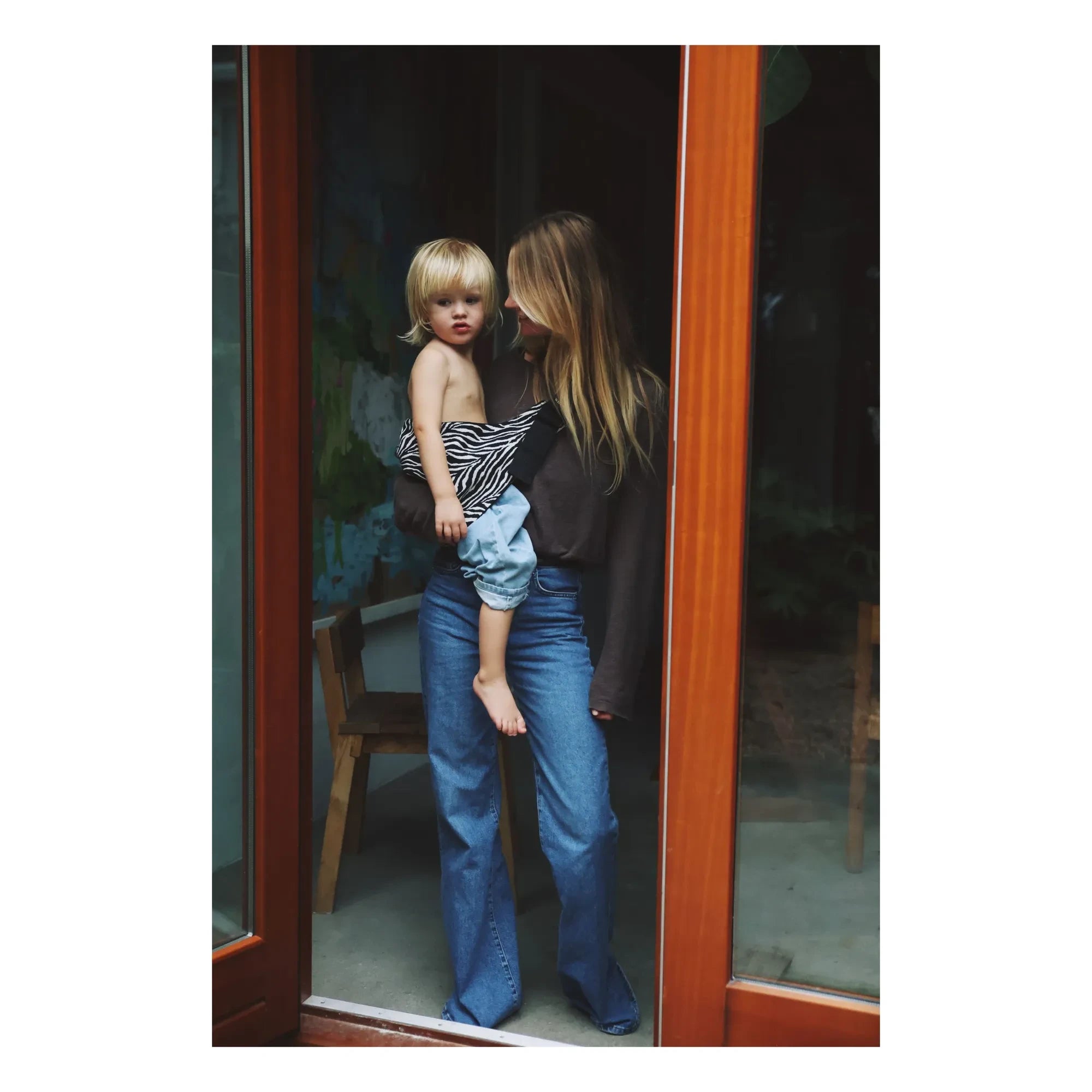 Wildride - Baby Carrier | Black/White