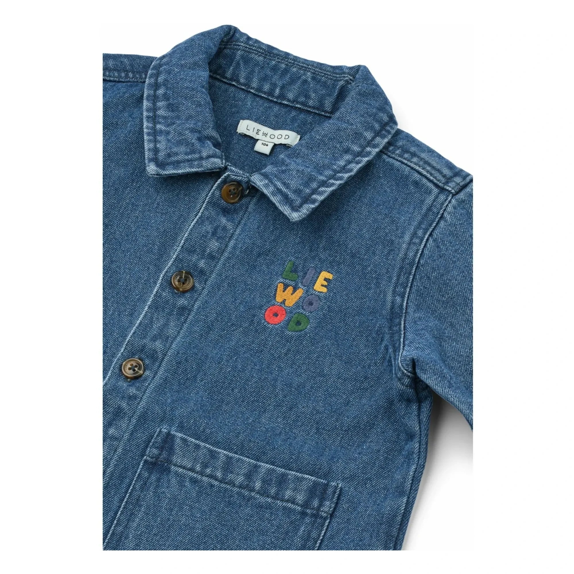 Liewood - Jean Kinskey Overshirt | Denim Blue