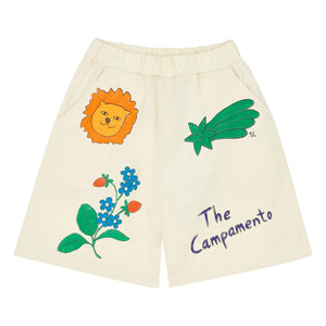 The Campamento - The Campamento Bermuda Şort | Ekru