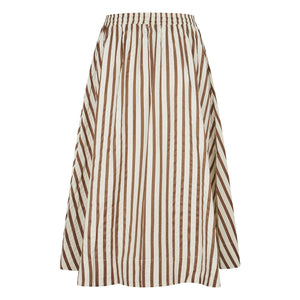 Lollys Laundry - Bristol Cotton Skirt | Mocha