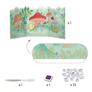 Djeco - Fairy Multi-purpose Activity Box