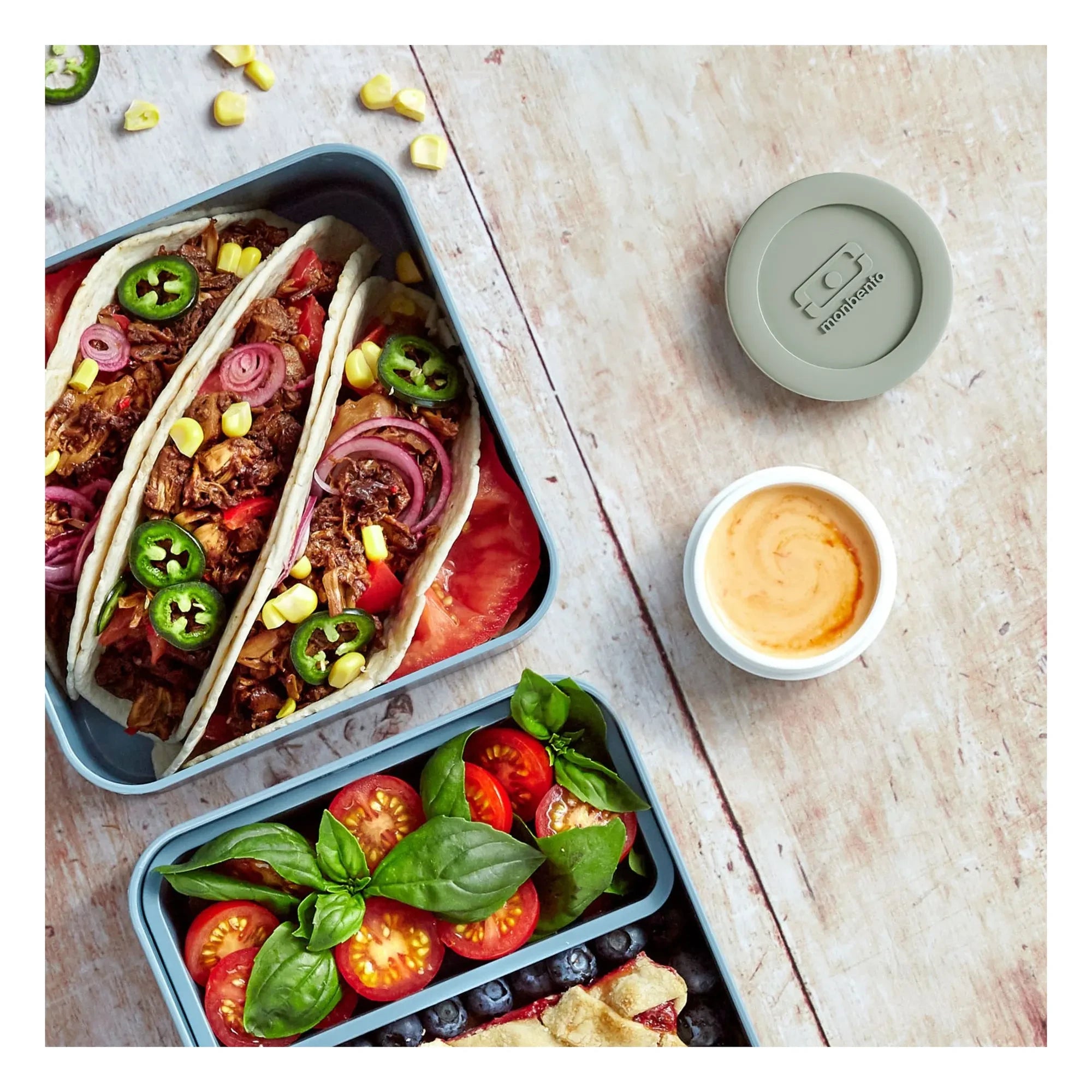 Monbento - Temple Sauce Bowl | Green