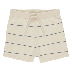 Rylee + Cru - Terry Striped Shorts | Ecru