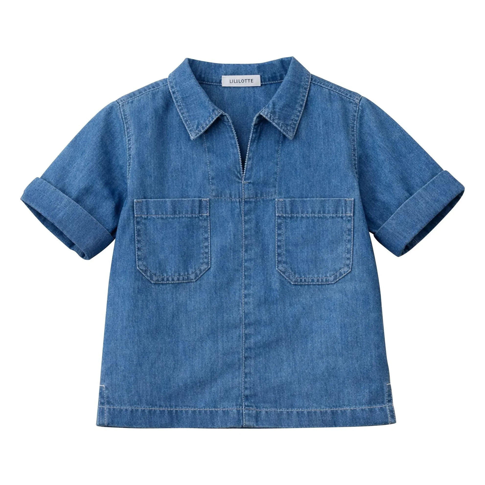 Lililotte - Carl Tencel Cotton Organic Shirt | Denim Blue