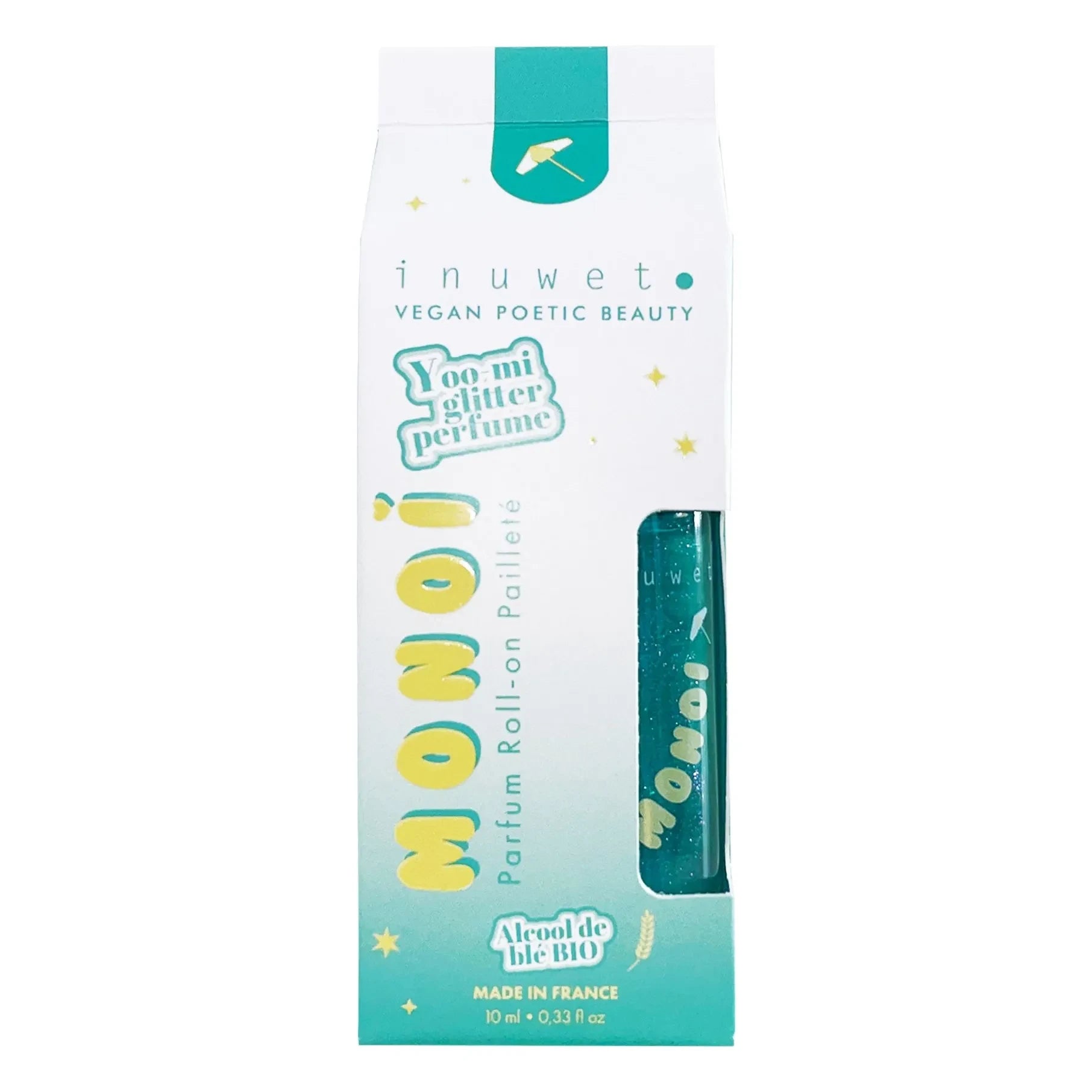Inuwet - Scented Glitter Roll-on Monoï - 10 ml