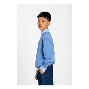 Smallable Kid - Zak Striped Shirt | Light Blue