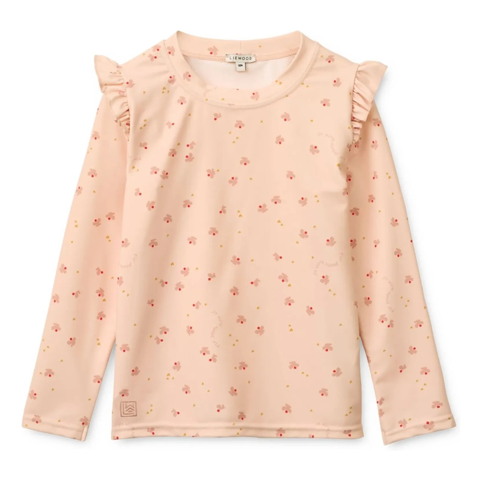 Liewood - Tenley UV Protection Bath T-Shirt Butterflies Recycled Fibers | Pink