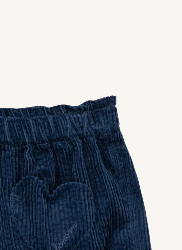 Bonton - Ördek Corduroy Pants | Dark Blue