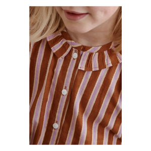 Apaches - Pasera Striped Pajamas | Brown