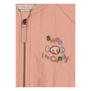 Konges Sløjd - Juno Sweet Candy Bomber Jacket | Pink