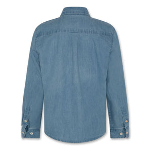 AO76 - Alan Lemon Denim Shirt | Blue