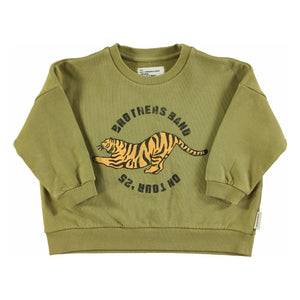 Piupiuchick - Tiger Sweat Organik Pamuk | Zeytin
