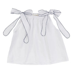 Babe & Tess - Top Straps Knots Nina | White