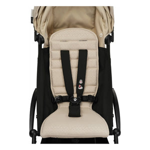 Stokke® - YOYO³ Bonpoint 6+ Baby Stroller with Black Frame | Beige