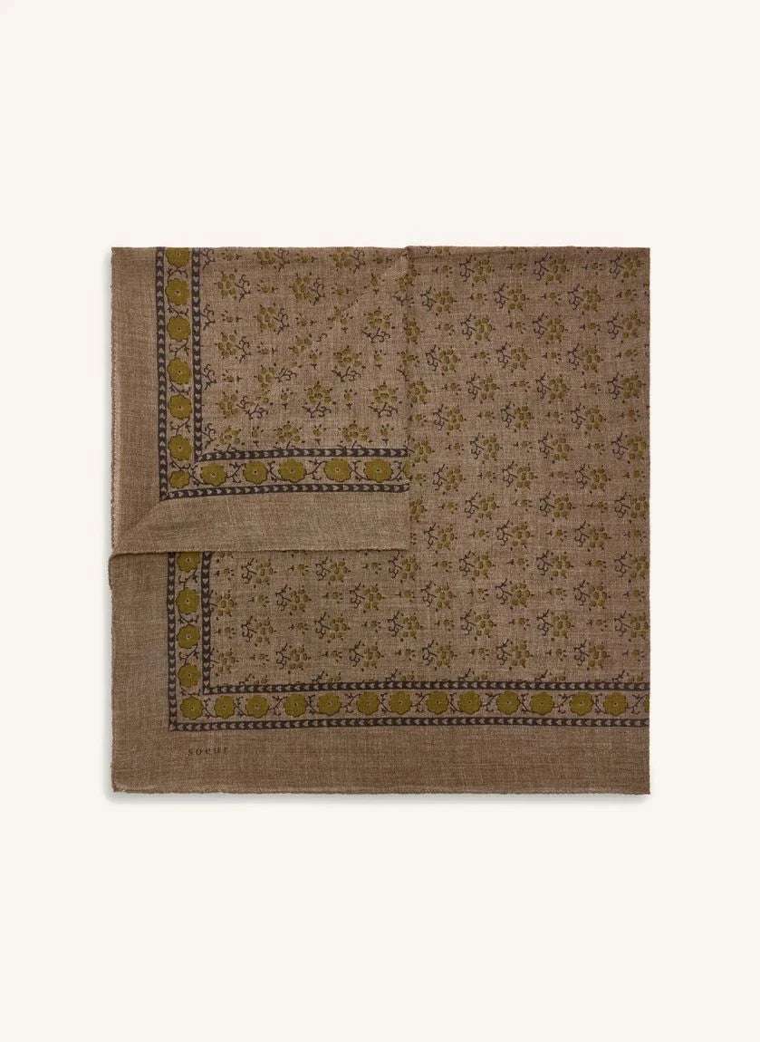 Soeur - Classic Wool Scarf | Taupe Brown