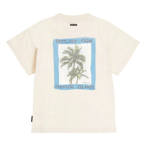 Tumble N'Dry - Paradise Islands Oversized T-Shirt Organic Cotton | Off-White