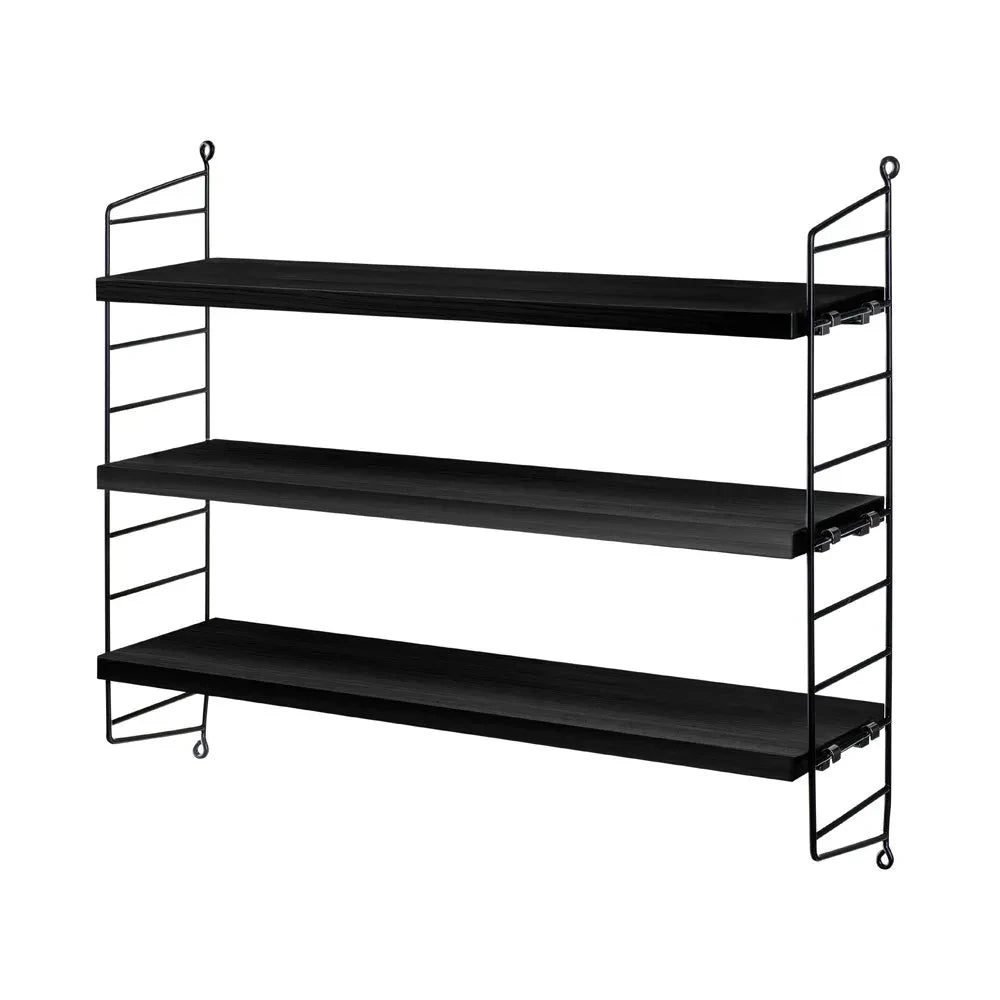 String Furniture - Pocket Shelf - Black | Black