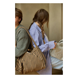 Gabrielle Paris - Vichy Bag | Brown