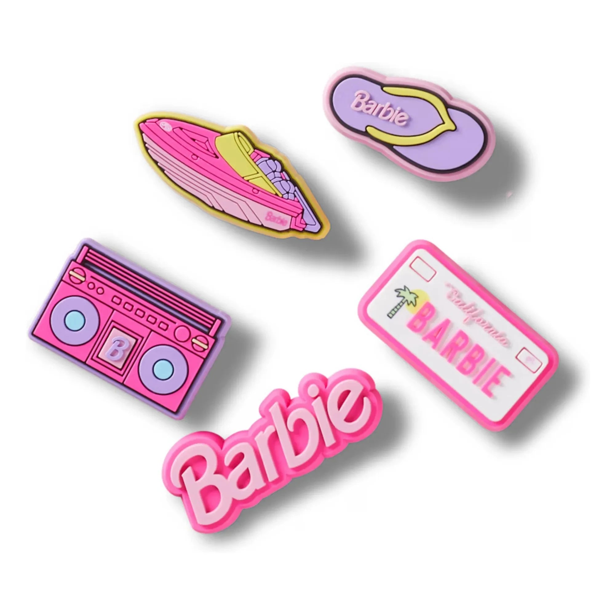 Crocs - 5-pack Jibbitz Barbie Set | Pink
