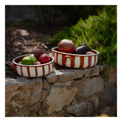 Denise - Ellis Serving Plate | Terracotta