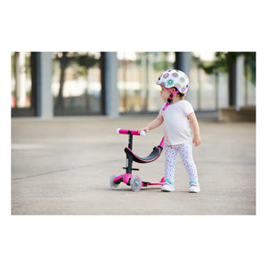 Micro - Mini 3-in-1 LED Scooter | Raspberry Red