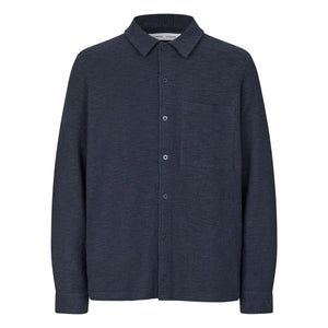 Samsoe Samsoe - Sakore Cotton Shirt | Dark Blue
