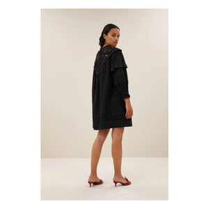 By Bar - Bowie Linen Dress | Black
