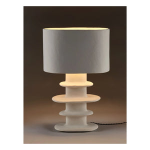 Serax - Earth Paper Clay Table Lamp, Marie Michielssen | White