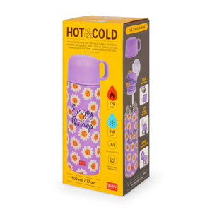 Legami - Thermos and Mug - Hot and Cold - Daisy