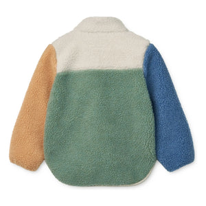 Liewood - Nolan Recycled Fiber Fleece Jacket | Mint Green