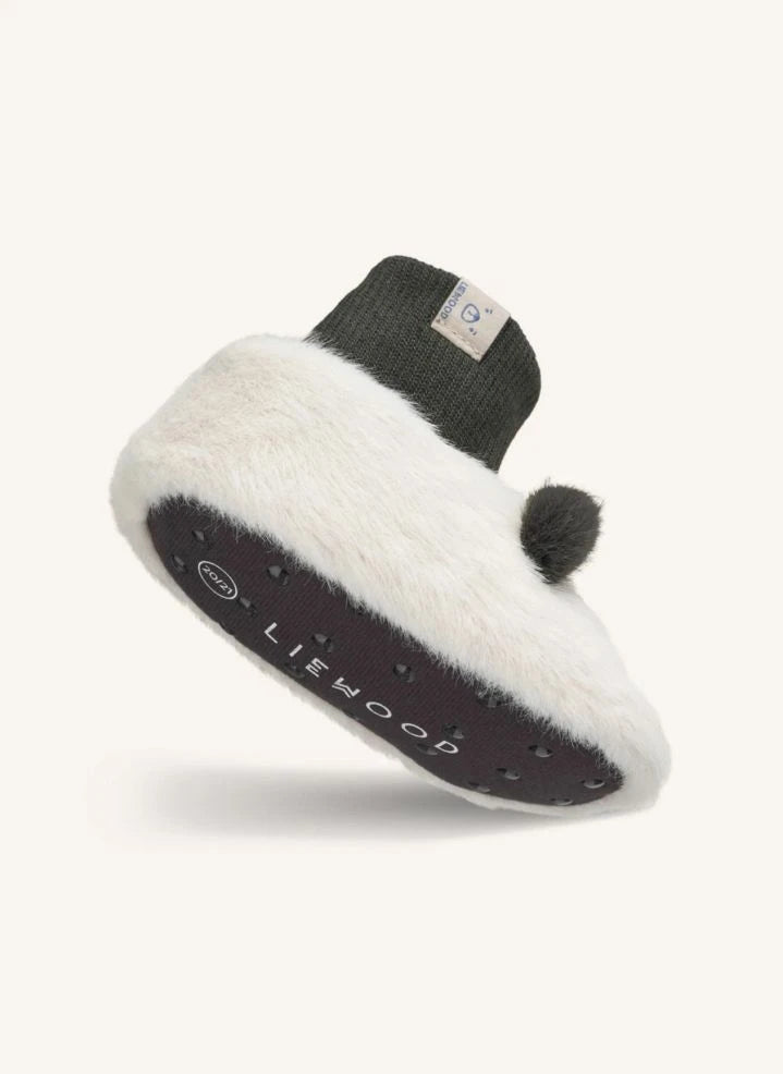 Liewood - Beth Panda Slippers | White
