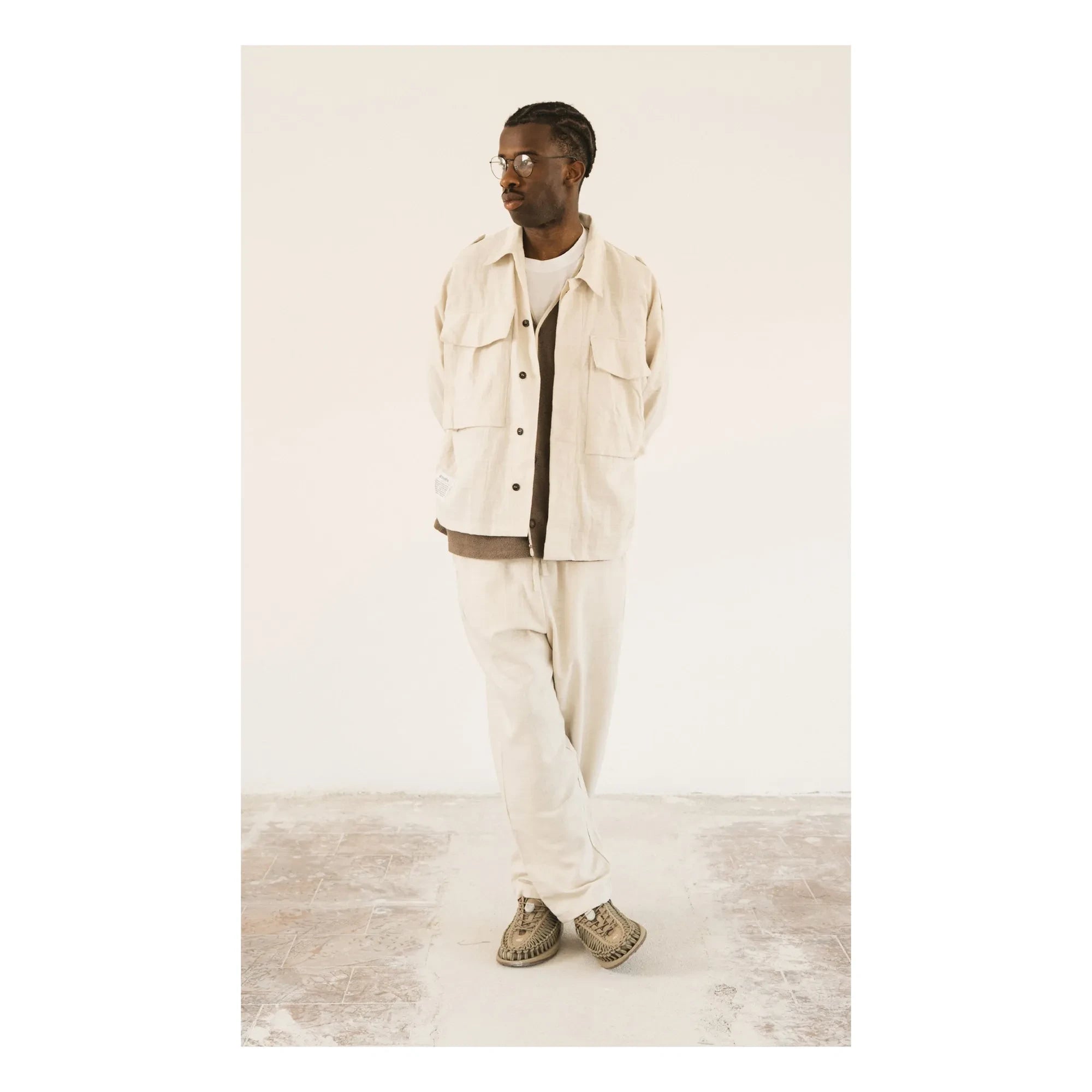 Wooden Store - Military Overshirt | Cream