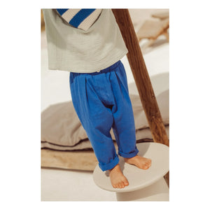 THE LiTTLE POETS - Camões Carrotte Pants | Royal Blue