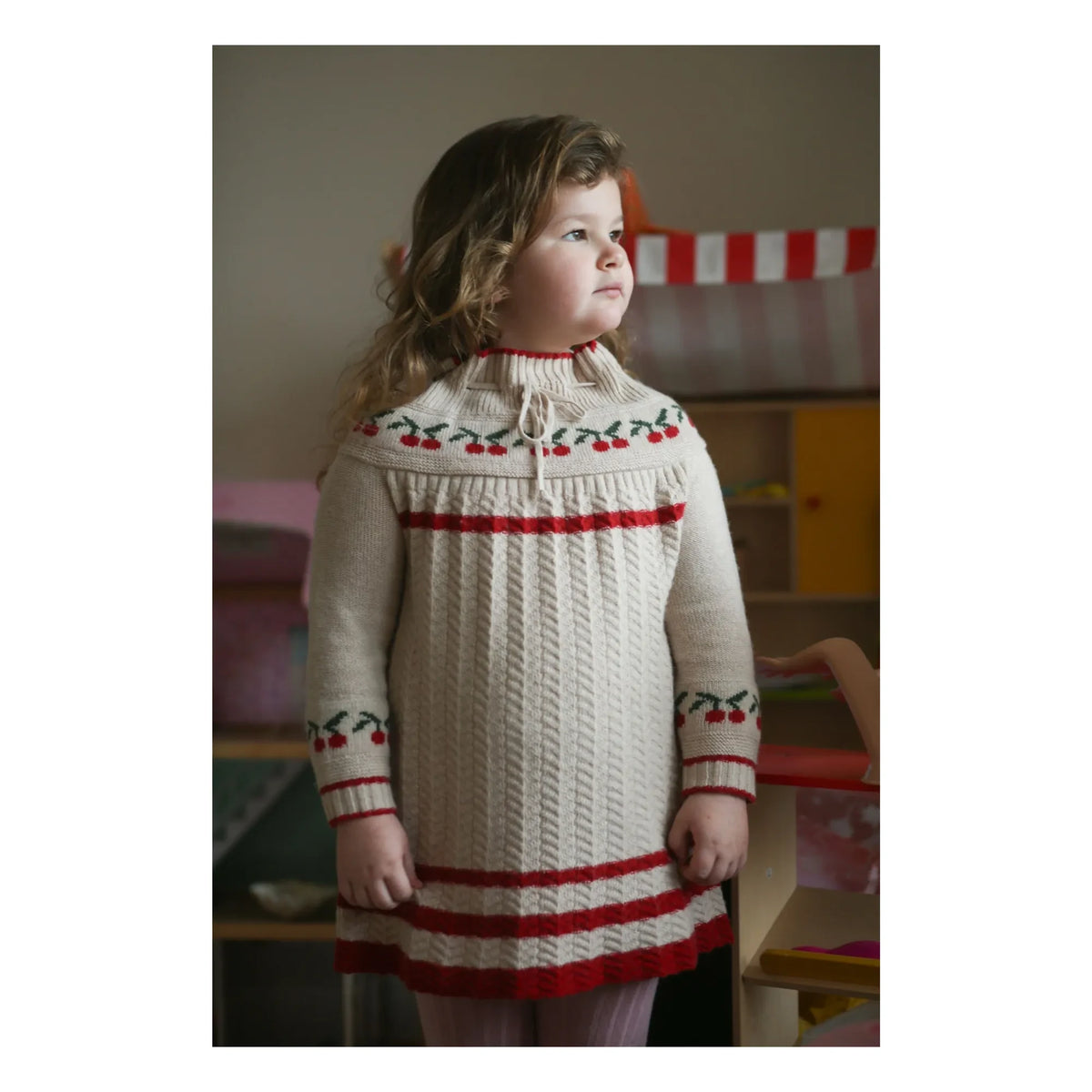 Kalinka - Loretta Merino wool dress | Beige