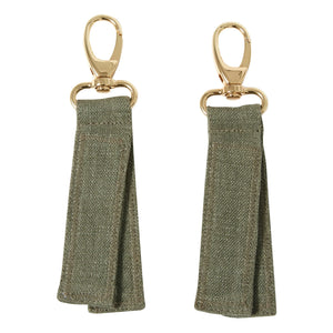 Adorna - Stroller Bag Clips | Khaki