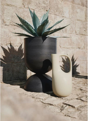 Ferm Living - Kum Saati Saksı | Siyah