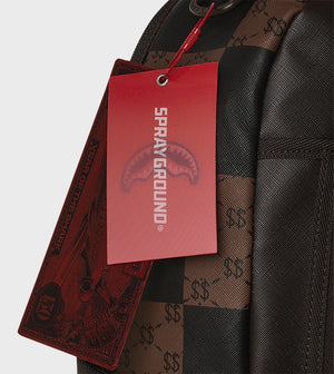 Sprayground - Genişletilmiş Kareli Paris Sırt Çantası