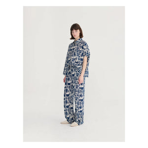 Bobo Choses - Cookery Festival Organic Cotton Shirt | Navy