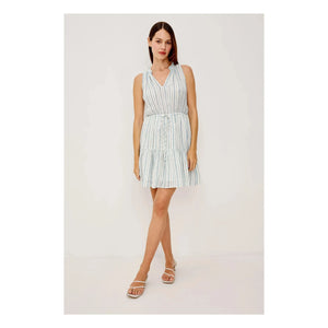 Rails - Cannes Striped Dress | Light Blue