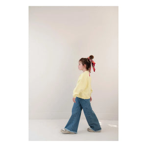 Jenest - Tammie organic cotton sweatshirt | Pale yellow