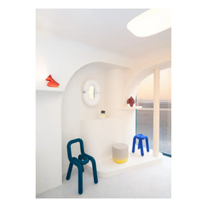 Moustache - Bold Stool - Big Game | Electric Blue