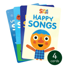Yoto Player - Super Simple Songs Collection Cards - Pack of 4