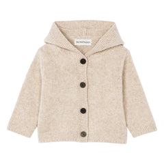 Bompard - Cashmere Hooded Vest | Light Beige