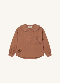 Hundred Pieces - Candy Stars Blouse | Brown
