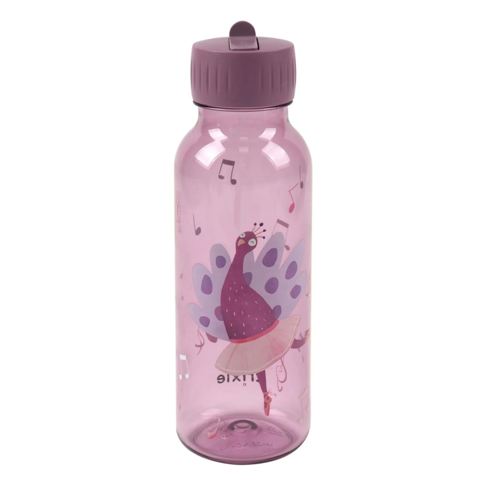Trixie - Tritan™ Flask 500 ml Ballerina Mrs. Peacock | Purple