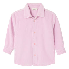 American Vintage - Padow Organic Cotton Velvet Shirt | Pale Pink